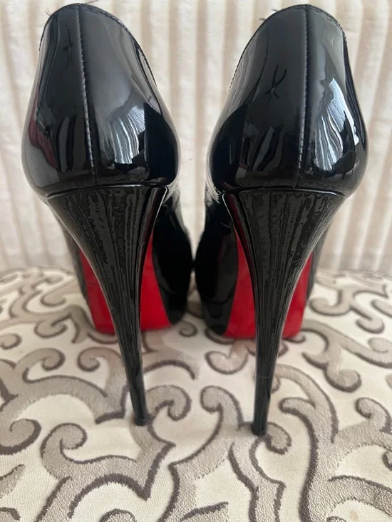 Christian Louboutin Lady Peep heels - Picture 5 of 6